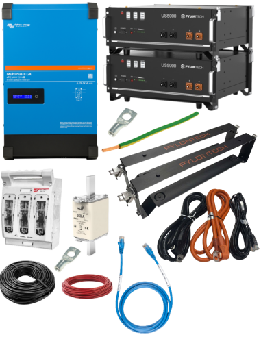 Kit autoconsommation 48 V 5000 VA Pylontech US5000