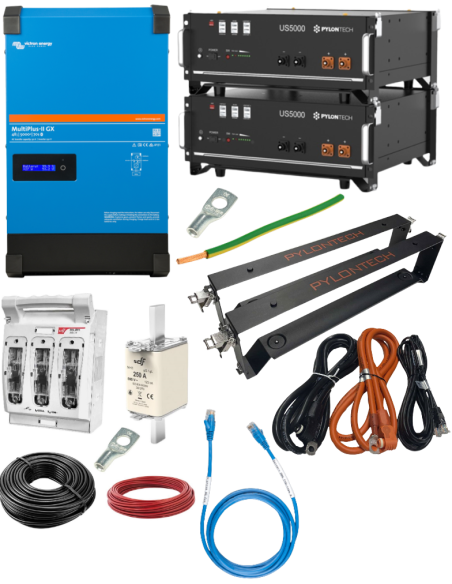 Kit autoconsommation 48 V 5000 VA Pylontech US5000