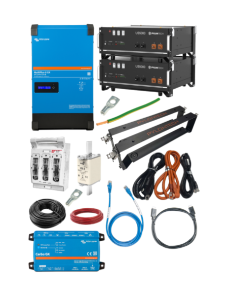 Kit autoconsommation Cerbo GX 48 V 5000 VA Pylontech US5000