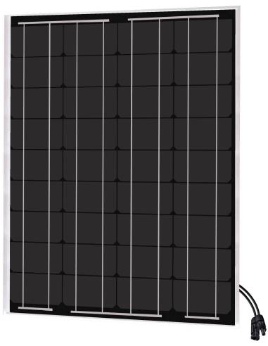 Panneau solaire monocristallin 50W 24V UNITECK