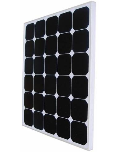 Panneau solaire monocristallin haut rendement SUNPOWER SPR100 compact 12V 100W PHAESUN