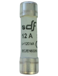 Fusible cylindrique 10X38 gG 12A
