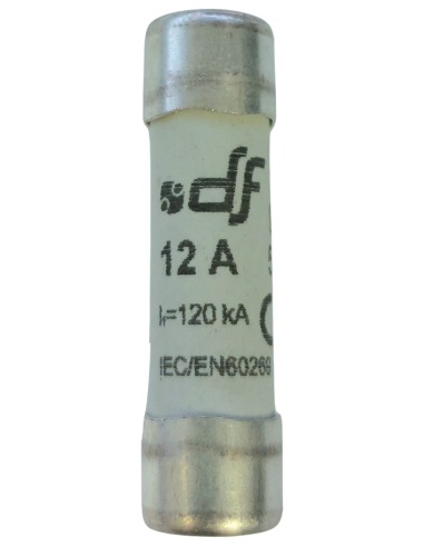 Fusible cylindrique 10X38 gG 12A