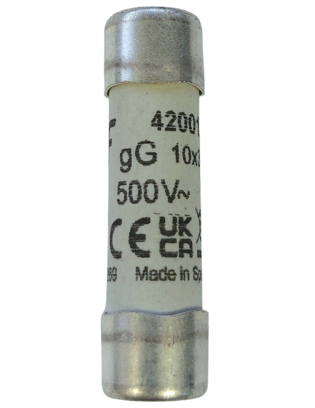 Fusible cylindrique 10X38 gG 12A