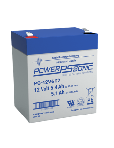 Batterie Power Sonic PG-12V6 12 V 5.4 Ah
