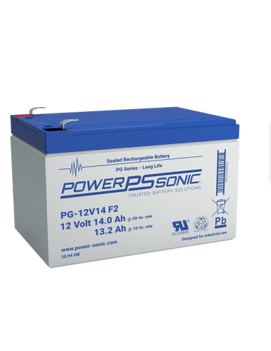 Batterie Power Sonic PG-12V14 12 V 14 Ah