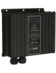 Chargeur de batterie SPE CBHD1 compact 24 V 2.5 / 5 A avec relais coupure
