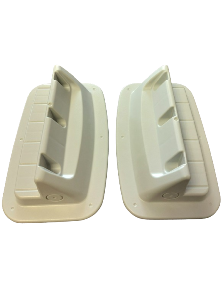 Lot de 2 cornières ABS