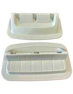 Lot de 2 cornières ABS