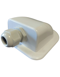 Passe toit simple blanc