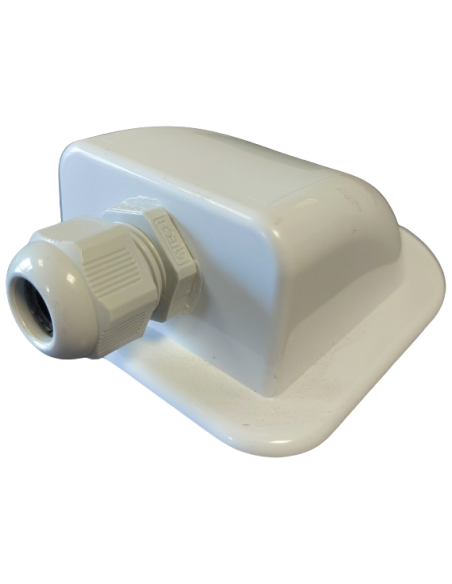 Passe toit simple blanc