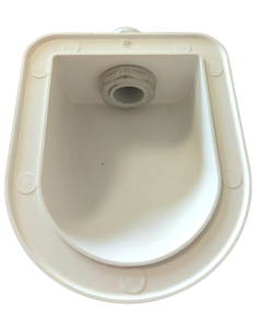Passe toit simple blanc 2