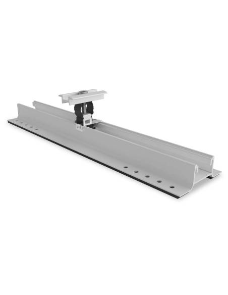Rail MiniRail 2.0 + 4 Vis pour pose sur bac acier K2 Systems