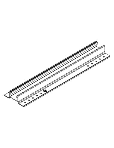 Rail MiniRail 2.0 + 4 Vis pour pose sur bac acier K2 Systems