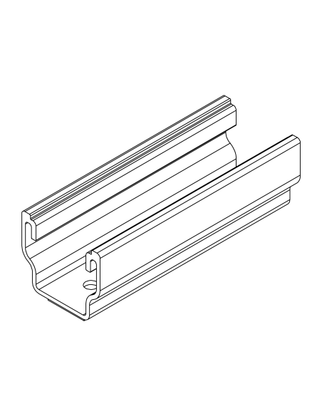 Rail MultiRail 10 pour pose sur bac acier K2 Systems