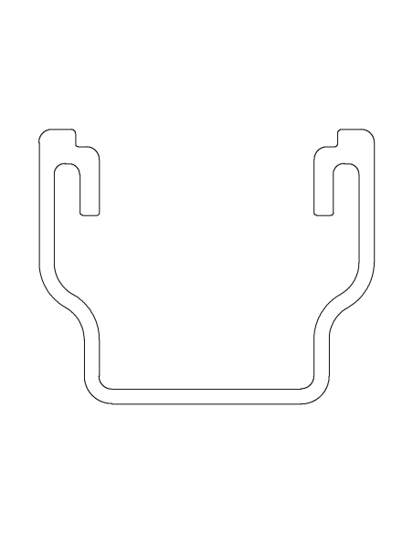 Rail MultiRail 10 pour pose sur bac acier K2 Systems