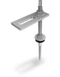 Vis à double filetage SolidRail M10 x 180 K2 Systems