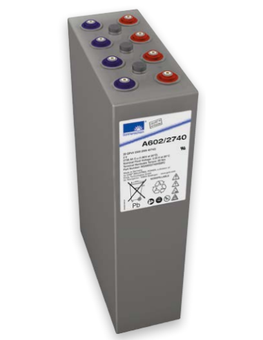 Batterie tubulaire Gel OPzV 2V 3919 Ah / SONNENSCHEIN A602/3920 SOLAR