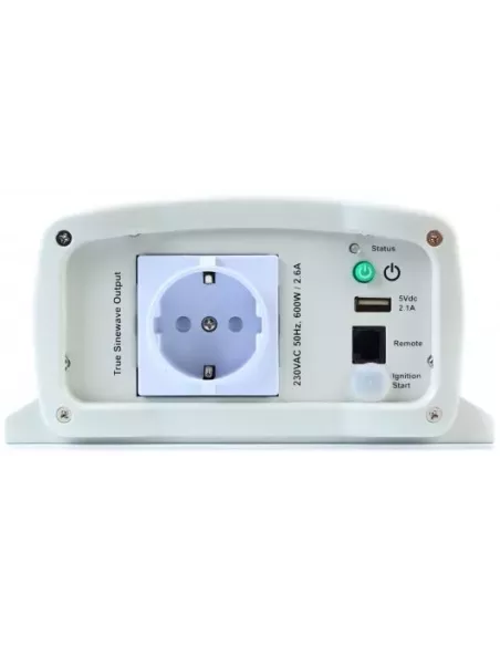 Convertisseur de tension SW1206 pur sinus 12/230V 600W KISAE