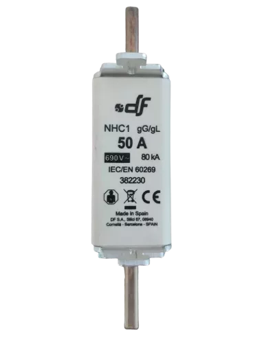 Fusible à couteaux NHC1 50 A / 690 V