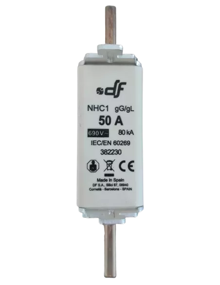 Fusible à couteaux NHC1 50 A / 690 V