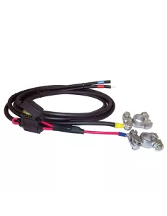 Câble de batterie avec fusible 20 A et collier à barrette