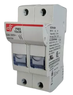 Porte-fusible coupe circuits 10x38 gG PMX 10 Bi