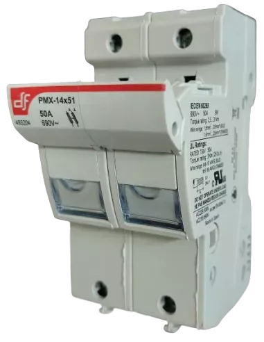 Porte fusible cylindrique 14×51 gG PMX 14 Bi