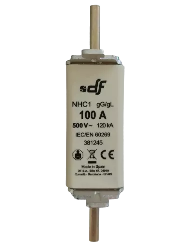 Fusible à couteaux NHC1 100 A / 500 V