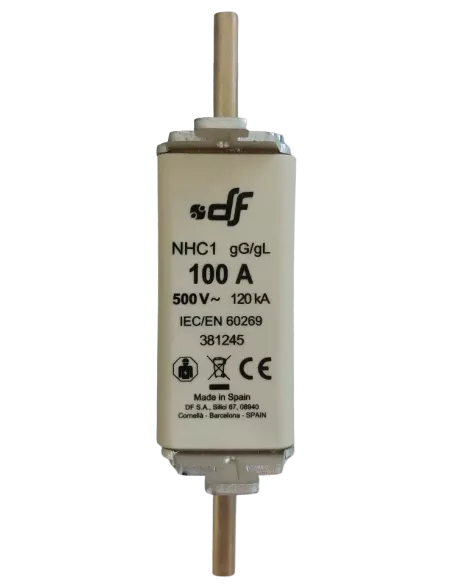Fusible à couteaux NHC1 100 A / 500 V