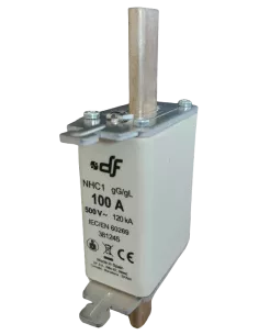 Fusible à couteaux NHC1 100 A / 500 V