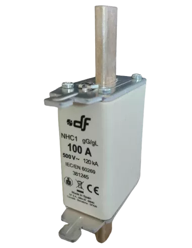 Fusible à couteaux NHC1 100 A / 500 V