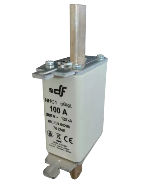 Fusible à couteaux NHC1 100 A / 500 V