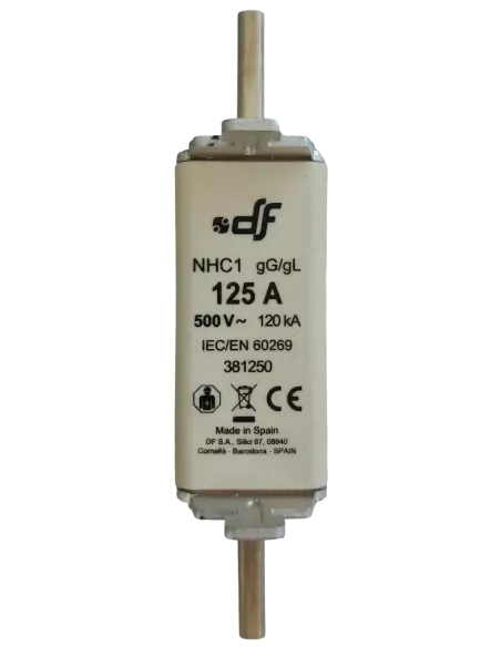 Fusible à couteaux NHC1 125 A / 500 V