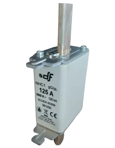 Fusible à couteaux NHC1 125 A / 500 V