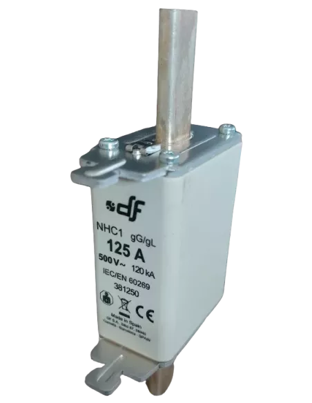 Fusible à couteaux NHC1 125 A / 500 V