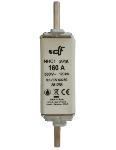 Fusible à couteaux NHC1 160 A / 500 V