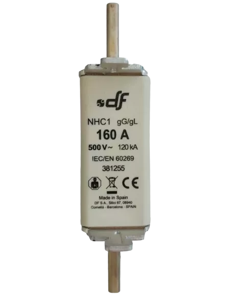 Fusible à couteaux NHC1 160 A / 500 V