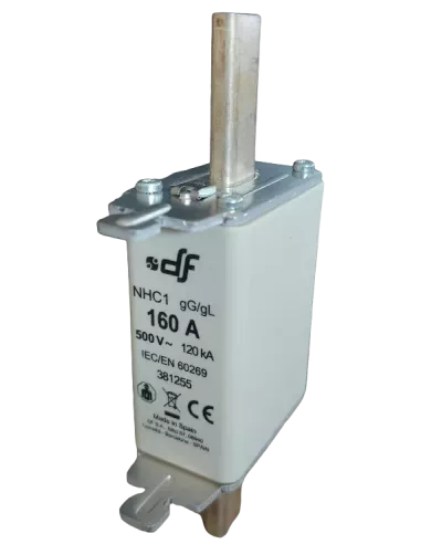 Fusible à couteaux NHC1 160 A / 500 V
