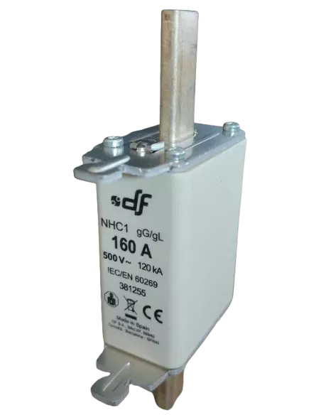Fusible à couteaux NHC1 160 A / 500 V