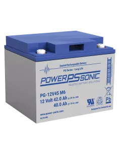 Batterie Power Sonic PG-12V45 12 V 42 Ah