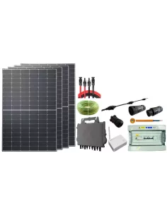 Kit solaire autoconsommation 1700 W avec micro-onduleur APSystems en triphasé