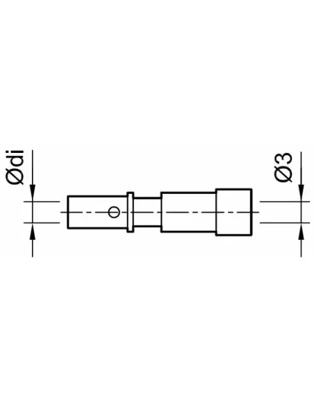 Connecteur MC3 Femelle KBT3/6II pour câble 6 mm² Schéma
