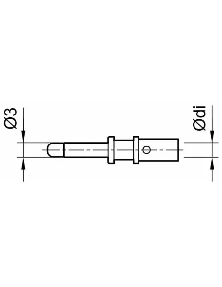 Connecteur MC3 Mâle KST3II pour câble 2 / 4 mm²