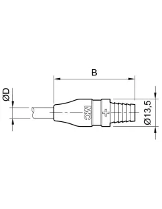 Connecteur MC3 KBT3II Femelle pour câble 2 / 4 mm² 2