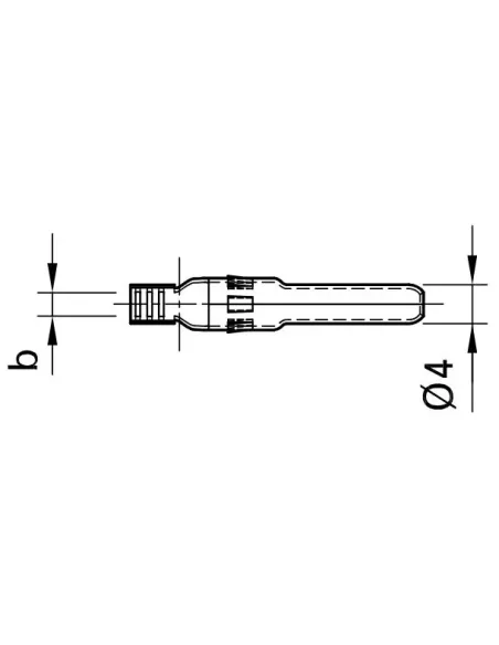 Connecteur MC4 Mâle 10 mm² PV-KST4/10II