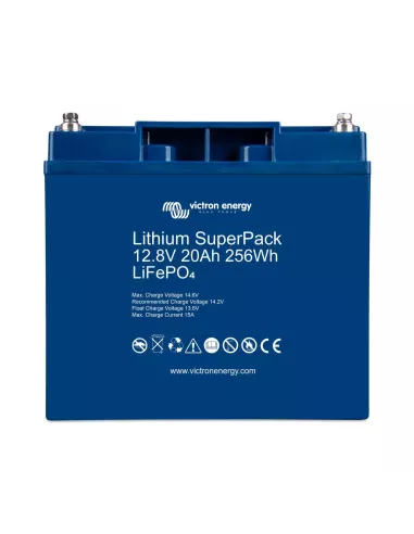 Batterie VICTRON Lithium 12,8V 20AH SuperPack