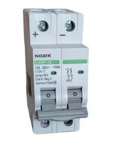 Disjoncteur miniature Ex9BP-JX 2P C 10 A NOARK