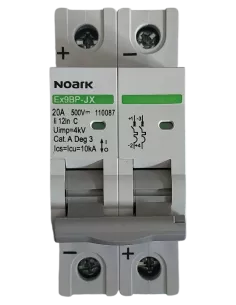 Disjoncteur miniature Ex9BPJX 2P C 20A NOARK 2