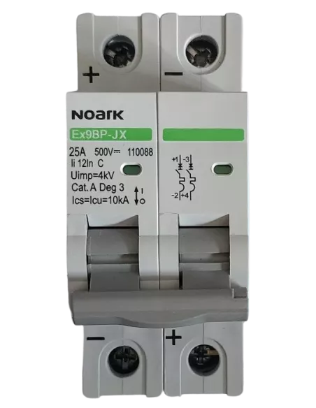 Disjoncteur miniature Ex9BPJX 2P C 25A NOARK